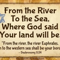 'Israël van de rivier tot de zee'